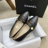 Chanel black flats