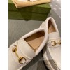 Gucci cream flats