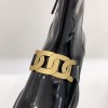 Tods patent boots