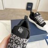 Dior Plaid Patterns Flower Patterns Monogram Sneaker