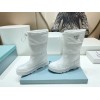 Prada Moon white boots