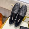 Bottega Veneta black flats