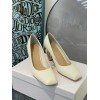 Dior Rhodes White Heels