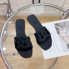 Hermes Aloha black sandals