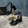 Versace La Medusa Black heels