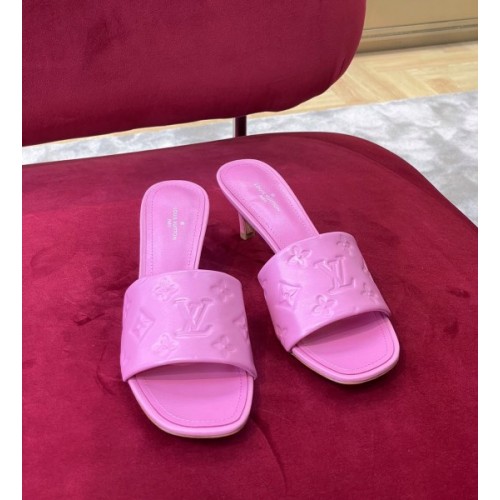 Louis Vuitton pink heel