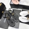 Chanel sandals Black