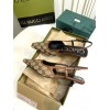 GUCCI brown GG slingback heels