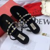 Valentino Slippers Black