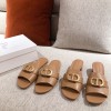 Dior 30 Montaigne brown slides/ heeled sandals