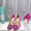 Manolo Blahnik Hot Pink Heels (2cm/6.5cm/8.5cm/10cm)