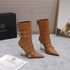 Versace brown boots