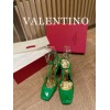 Valentino all green heels