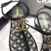 Chanel sandals Black