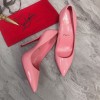 Louboutin pink heel