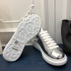 ALEXANDER MQUEEN platform Trainers in silver