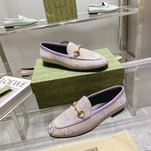 Gucci Maxi Purple GG Jordaan loafers