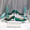 Manolo Blahnik Green Heels (2cm/5cm/7cm/10cm)