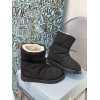 Prada padded nylon sherling black boot