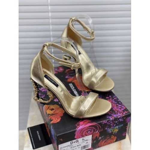 DG gold heels