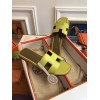 Hermes slippers Green