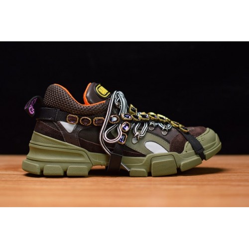 Gucci Flashtrek trainers Green