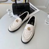 GUCCI Double G matelassé leather loafers