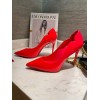 Louboutin Red Patent 100mm Heels