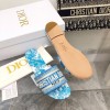 Dior blue slippers 02