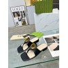 Gucci Black Blondie thong sandal