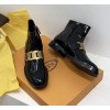 Tods patent boots