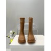 Balenciaga Brown Crocs Boots