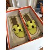 Hermes slippers Green