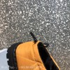 Prada padded nylon orange short boot