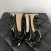 Valentino Black Patent Rockstud high heels