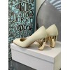 Dior Rhodes White Heels