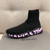 Balenciaga black/pink trainer sneaker