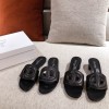 Dior black D-club slides/ heeled sandals