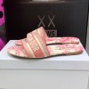 Dior pink slippers