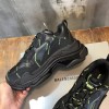 Balenciaga Triple S Green Logo Sneaker