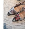 Dior embroided slingback heels 2cm/ 6.5cm/ 10cm