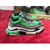 Balenciaga triple S green sneaker