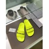 Balenciaga neon slippers