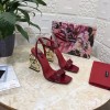 DG red patent high heels