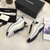 Chanel white shoes