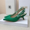 Dior J'adior Slingback Heels Green 6.5cm