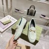 Gucci Maxi Green GG Jordaan loafers