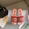 Dior Dway red slippers