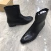CL black leather boot