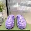Gucci purple rubber